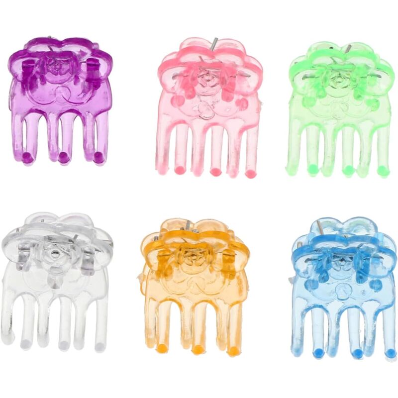 CCYKXA 60 Stück, 1 Set Pflanzenstützclips, Kunststoffclips für Orchideen und Kletterpflanzen, Gartenzubehör für Stängel und Pflanzenschutz