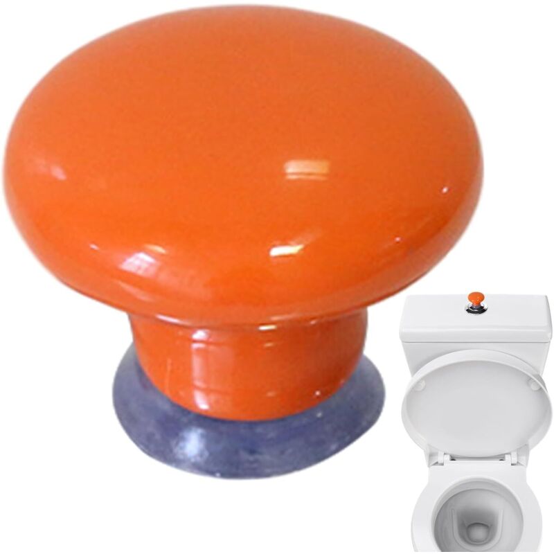 CCYKXA Druckknopf für die Toilette – Selbstklebender Druckknopf-Schubladengriff, Sanitärarmatur für Schlafzimmer, Toilette, Küche, Waschküche,