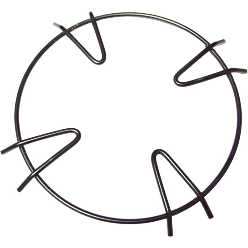 CCYKXA Gusseiserner Milchtopfhalter mit 4 rutschfesten Füßen für Gasherde, kompakter und robuster Brennerreduzierer, stabiler Multifunktionsständer