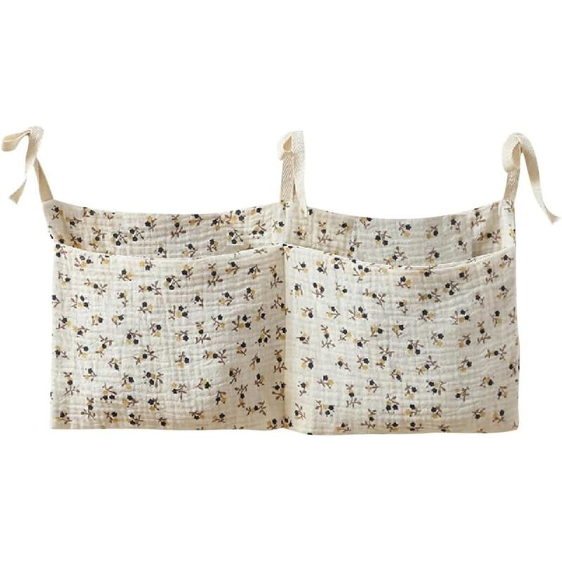 CCYKXA Hängende Aufbewahrungstasche, 2-in-1, Bett-Organizer für Kinderzimmer, Bett-Organizer, hängende Aufbewahrungstasche, Babybett,