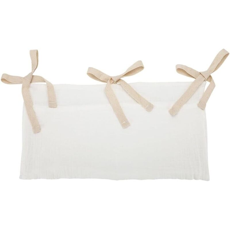 CCYKXA Hängende Aufbewahrungstasche für Babybetten, Hängender Babybett-Organizer, Babybett-Organizer, Verstellbare Gurte,