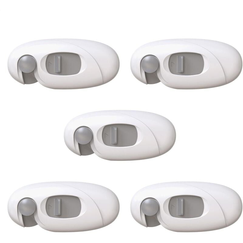 CCYKXA Kindersicheres Kühlschrankschloss, Kindersicherung für Kühlschrank - Kindersicherung für Kühlschrank, Schrankschlösser 5X