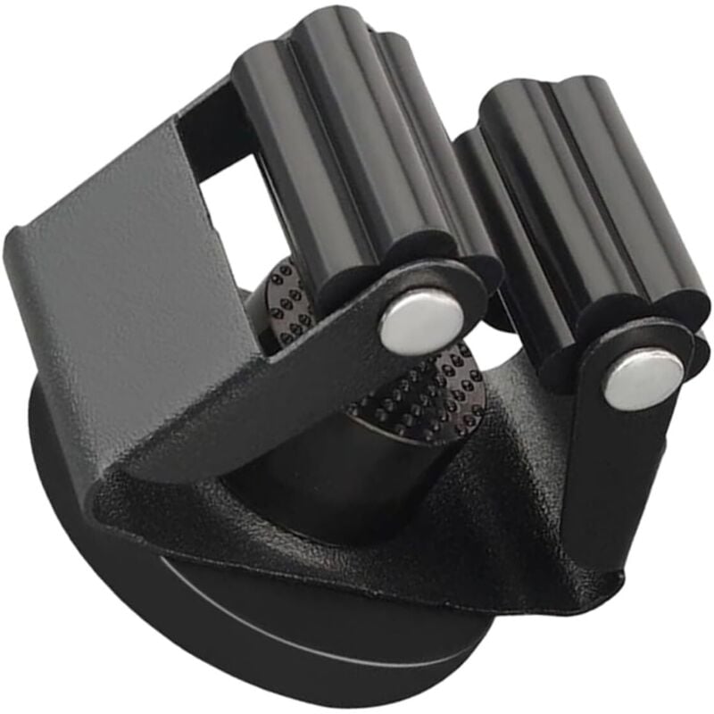 Magnetischer Mopphalter, Besen, Besenclip, magnetischer Reinigungswerkzeughalter für Wäsche, magnetischer Kleiderbügelhalter, Wandmontage,