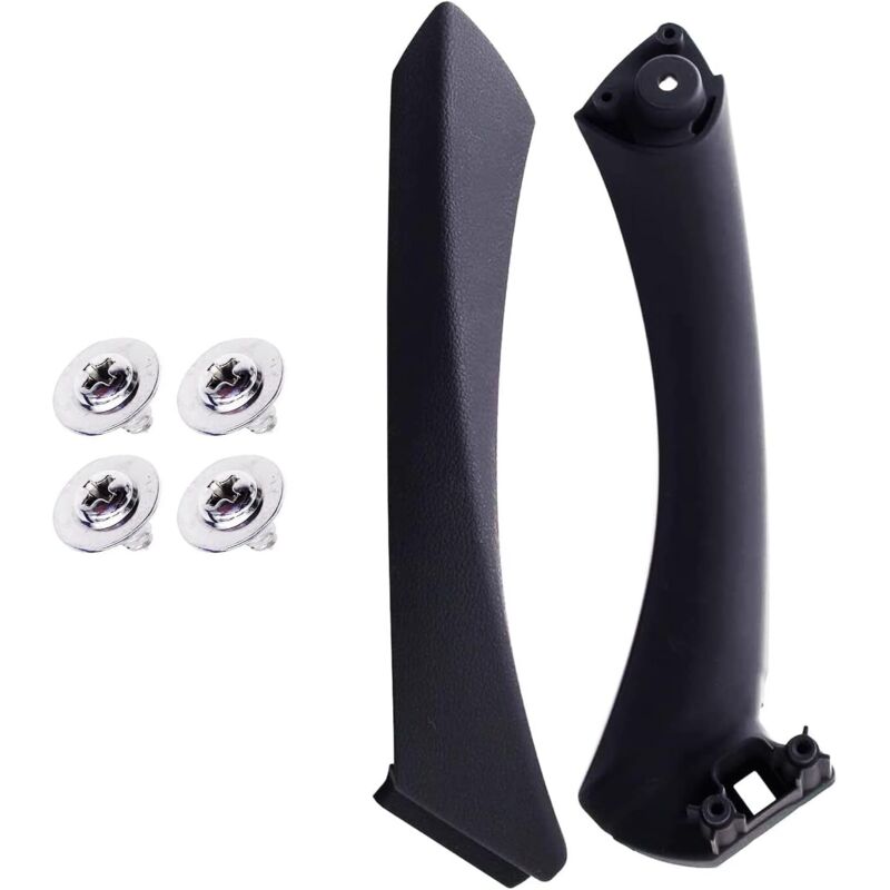 Rechts Schwarz) Schwarze rechte Türgriffe und Außentürgriffabdeckung für bmw E90 E91 (2005–2011), Türgriff-Ersatzsatz für bmw 3er - Ccykxa