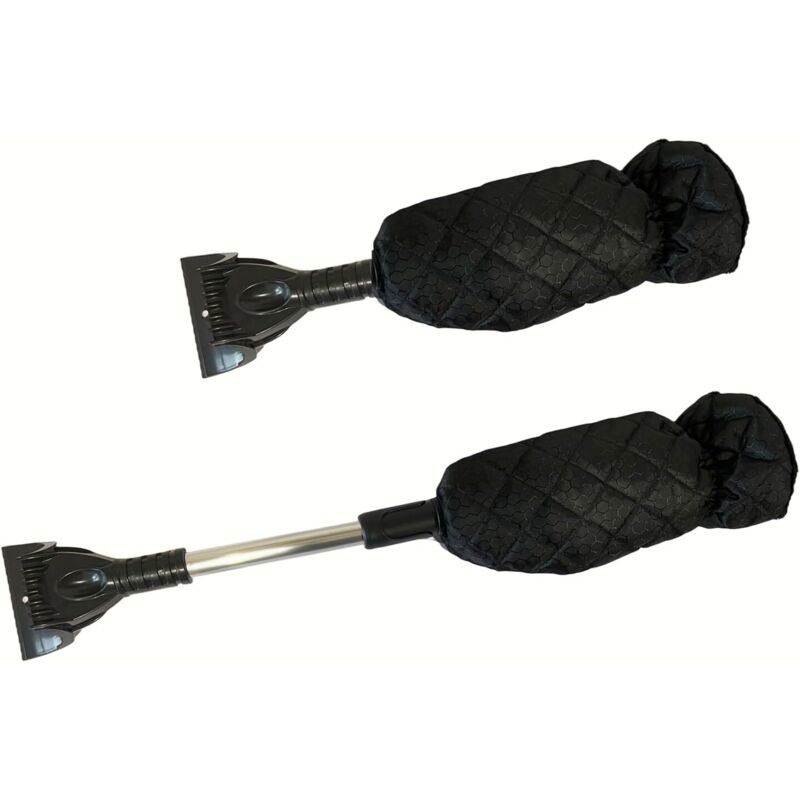 CCYKXA Schwarzer Eiskratzer für Autos, Schneekratzer für Autos, schwarzer Schneekratzer, Eiskratzer für Autos, schwarzer Eiskratzer, Schneekratzer