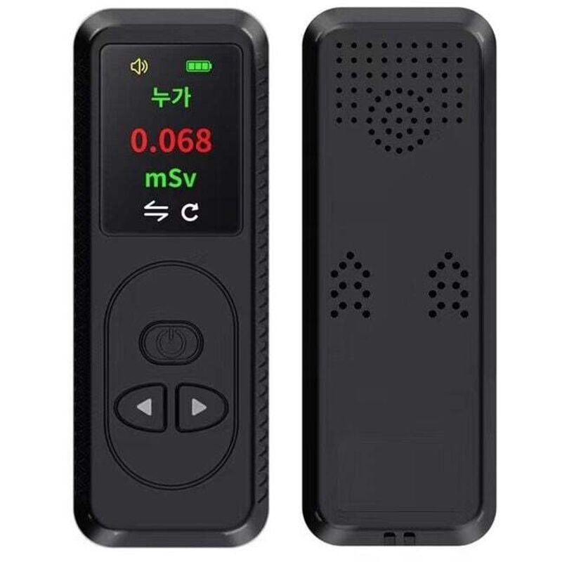 Ccykxa (Schwarz)Nuklearer Strahlungsdetektor Geigerzähler Marmor Radioaktive Überwachung