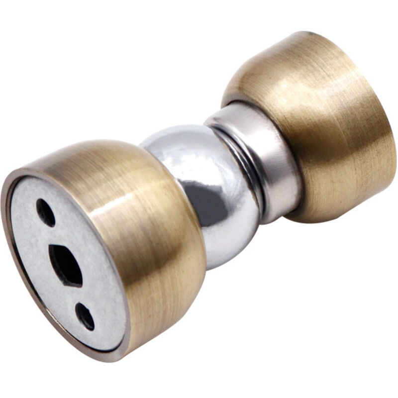 Mini-Magnet-Tür-Tür-Set, Wand-Türstopper aus Metall (golden) - Ccykxa