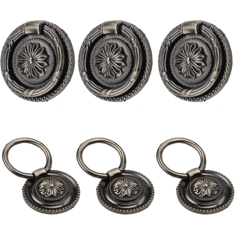 Vintage-Möbelgriff, Vintage-Möbelknopf aus Messing, Vintage-Schubladengriff, Vintage-Möbelgriff mit Schrauben, antiker Möbelgriff für