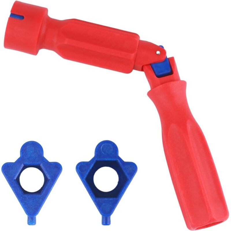 Ccykxa - WC-Sitz-Montageschlüssel, WC-Sitz-Reparaturschlüssel, WC-Sitz-Befestigungswerkzeug, universeller WC-Sitz-Montage- und Reparaturschlüssel,