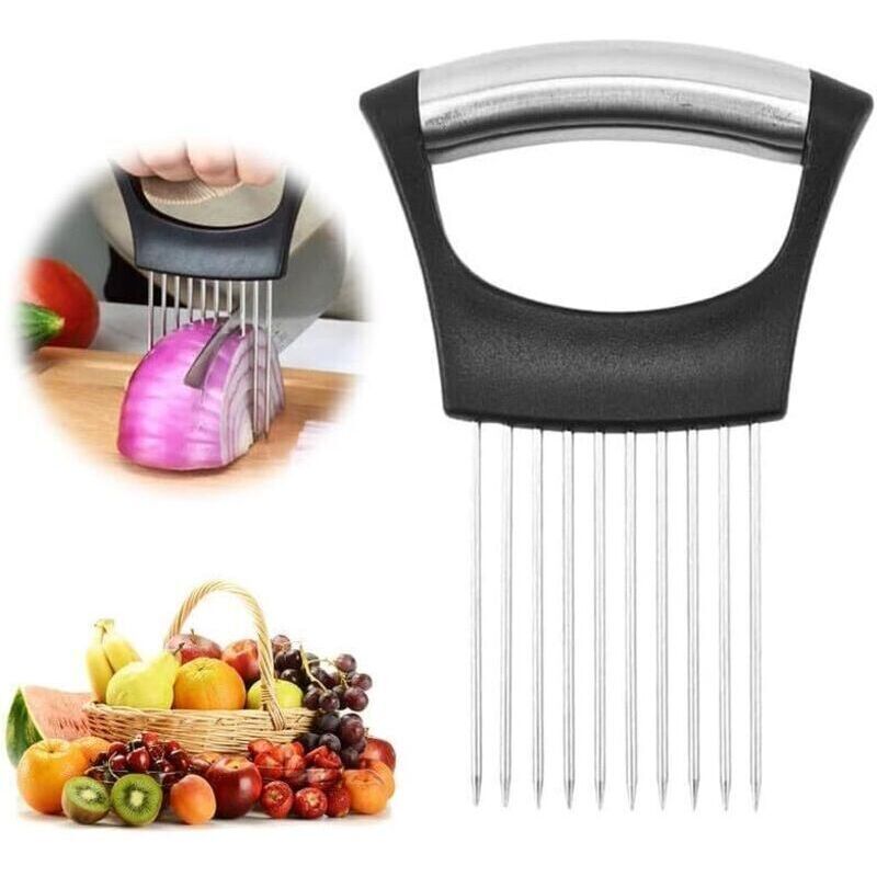 Zwiebelschneider, Zitronenschneider, Gemüseschneider, Küchenmesser, Küchenhelfer für Fleisch, Zwiebeln, Kartoffeln und Tomaten (1 Stück)