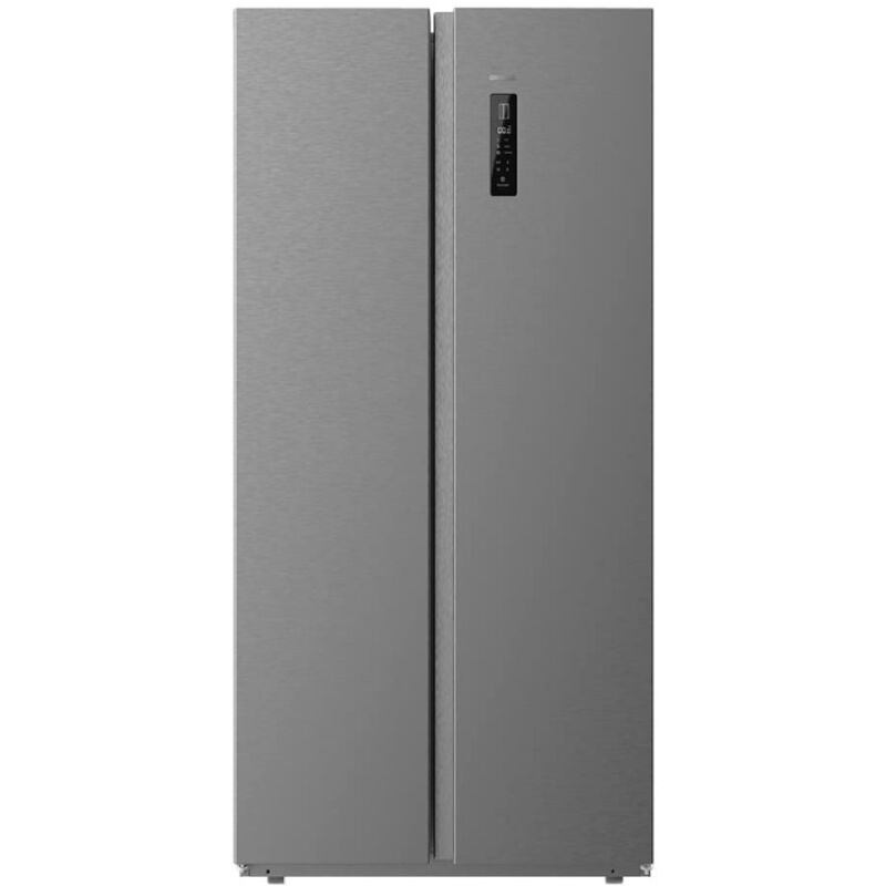 Amerikanischer Kühlschrank 2 Türen Bolero CoolMarket sbs 430 Dark e. Side by Side de 430 l, Höhe 176 cm und 84 cm Breite, Multi Air Flow System,