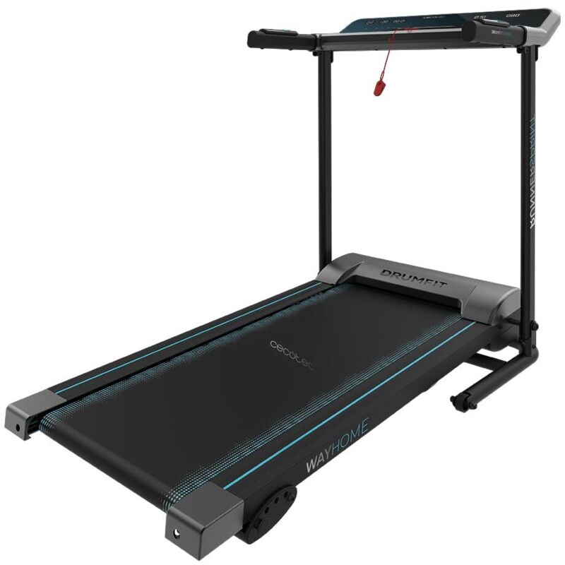 Klappbares Laufband mit 600 W Leistung. Von 1 bis 10 Km/h. 12 voreingestellte Programme. LED-Bedienfeld. Lauffläche von 100x40 cm.