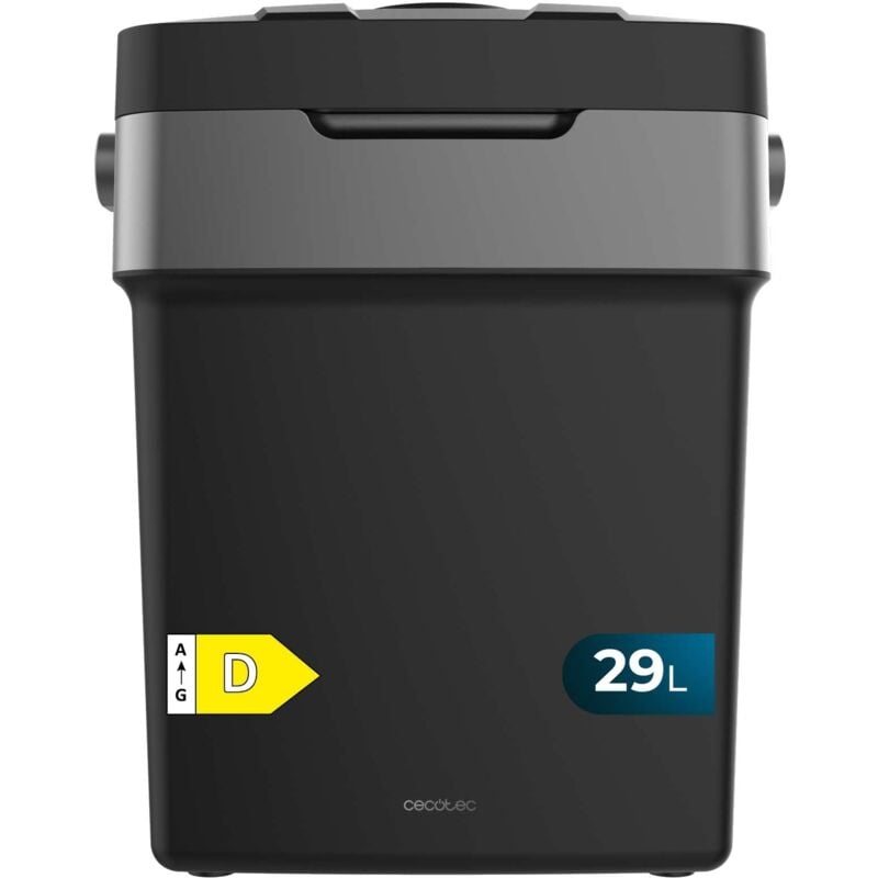 Cecotec - Mini-Kühlschrank Kühlschrank Mini 29L MiniCooling Bolero TravelCooling 29L d. Geringer Stromverbrauch, 12V-220V, Autos und Wohnwagen, Kühl