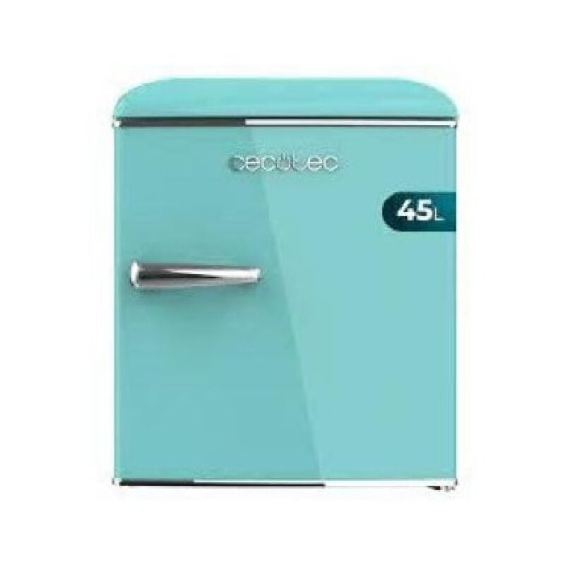 Cecotec Mini-Retro-Kühlschrank Bolero Coolmarket TT Origin 103 Green E. Mini-Retro-Kühlschrank Grün, 89,3Cm ofHöhe und 48,7Cm ofBreite, 95L of