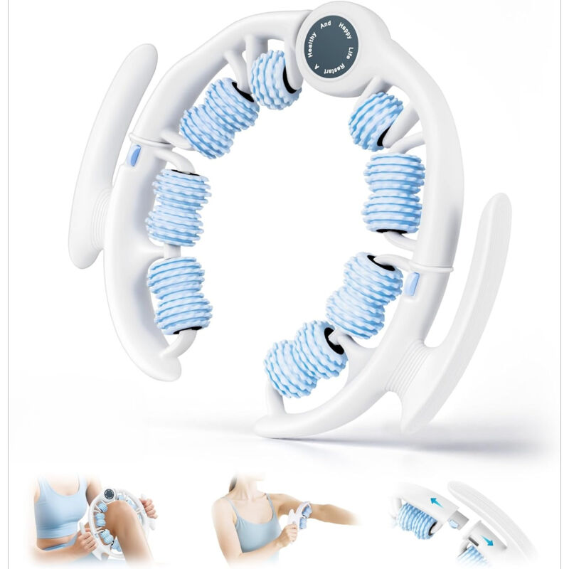 Cellulite-Massagegerät, Faszienmassagegerät gegen Cellulite, Lymphdrainage-Massagegerät zur Linderung von Muskelschmerzen, Anti-Cellulite-Roller mit