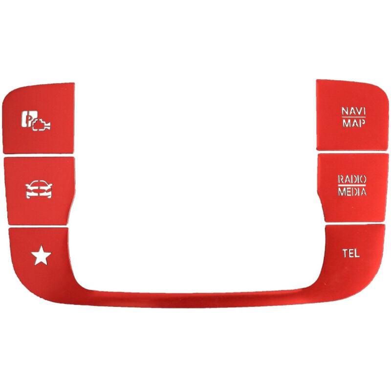Center Console Multimedia Maus Schalter Tasten Abdeckung Aufkleber für Klasse W177 W247 W167 GLS