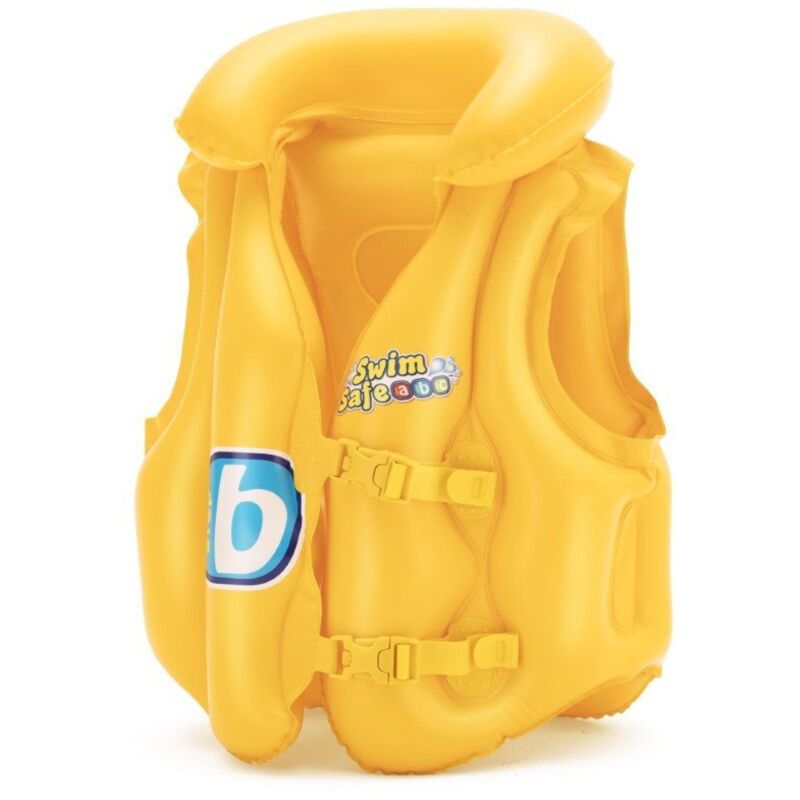 Bestway - Kinder Schwimmweste 3-6 Jahre aufblasbar Schwimmhilfe Schwimmkragen