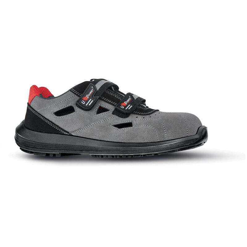 Sicherheitsschuhe niedrig LABRADOR S1P SRC - Grau/Schwarz 35