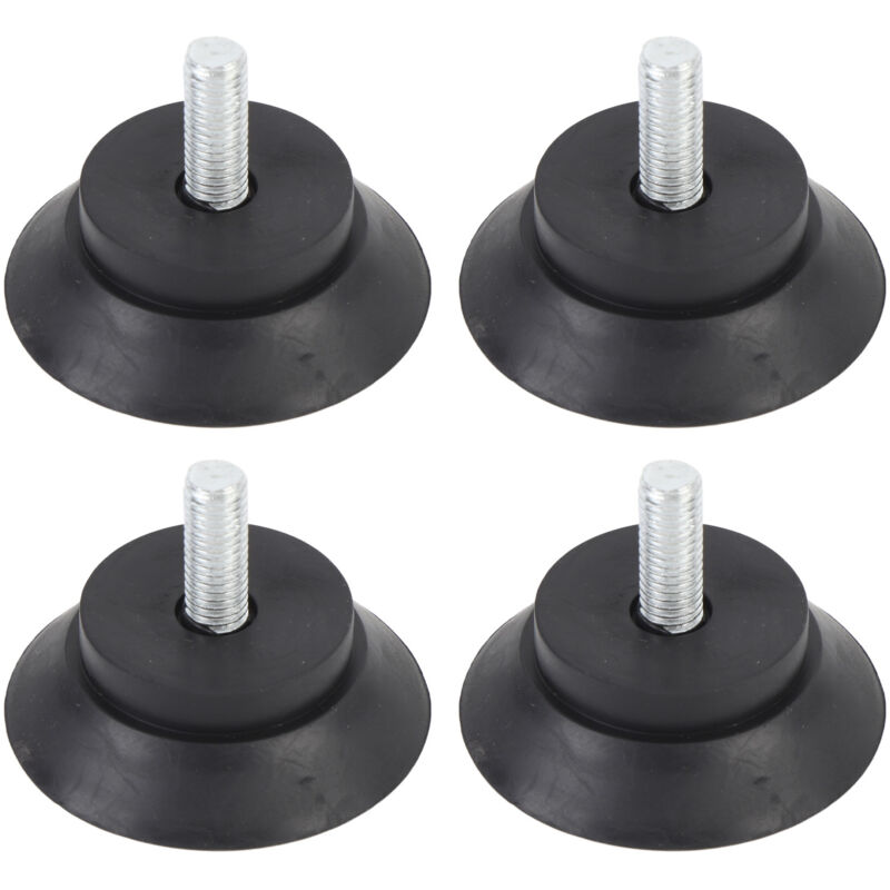 CHICIRIS 4 Stück Möbelfüße aus Gummi, robuste Schraubmontage, rutschfeste Bodenschoner für Stuhlbeine, Tische, Sofas mit Tasse