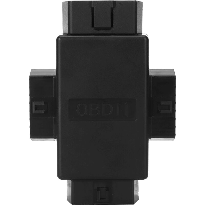 CHICIRIS Universal OBD 1 Stecker mit 3 weiblichen Getriebeadaptern für Diagnosegerät Schwarz für alle Autos.
