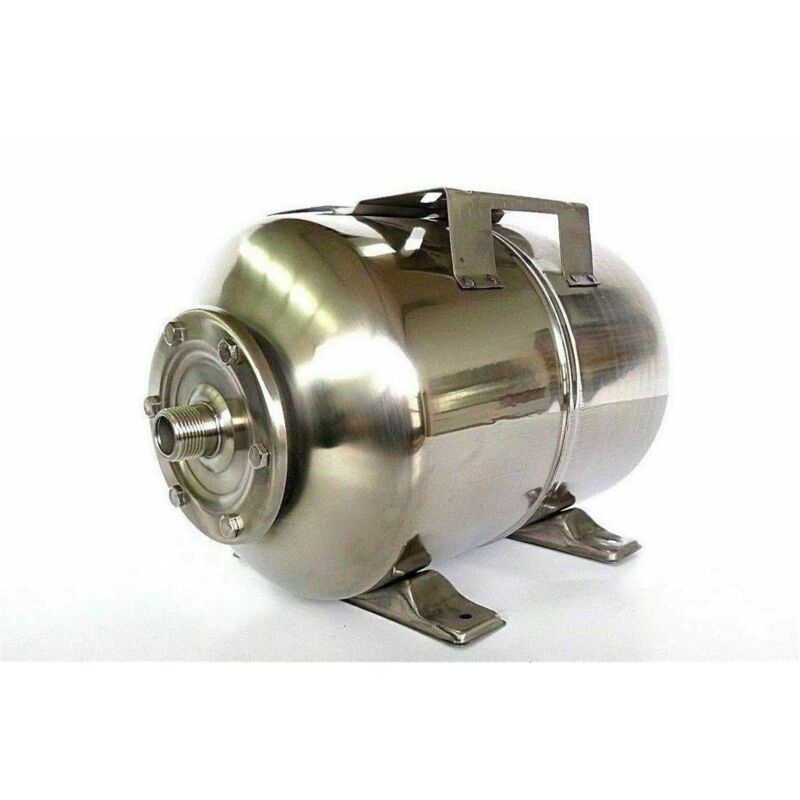 GmbH® 24 l Membrankessel Edelstahltank, Druckbehälter, Druckkessel 8 Bar Hauswasserwerk - CHM