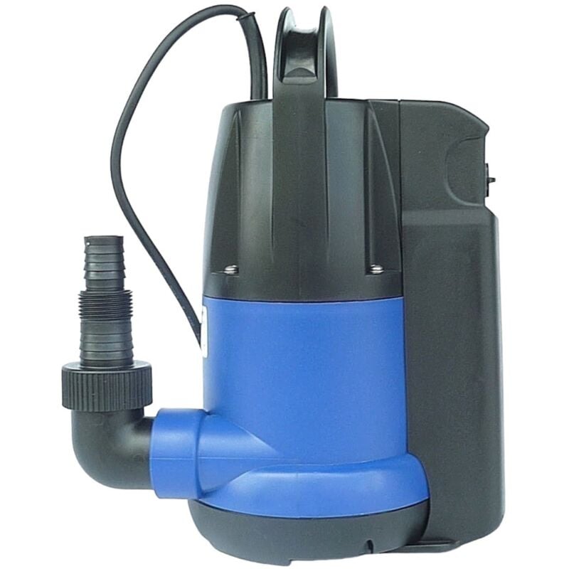 CHM - GmbH Tauchpumpe 750W Flachsaugpumpe 12.000 L/h integrierter Schwimmer. Poolpumpe