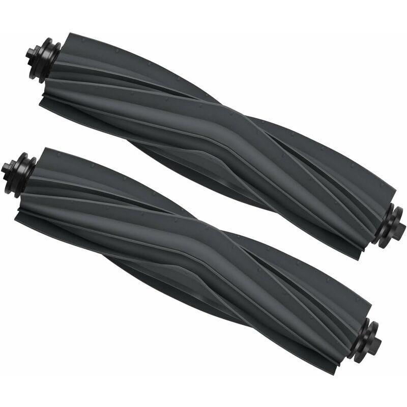 CHOYCLIT 2 Stück Ersatz-Hauptbürste für Dreame L10s Ultra/L10 Ultra, Gummibürsten für DreameBot D10s/D10s pro/D10s plus/L10 Prime Roboter-Staubsauger