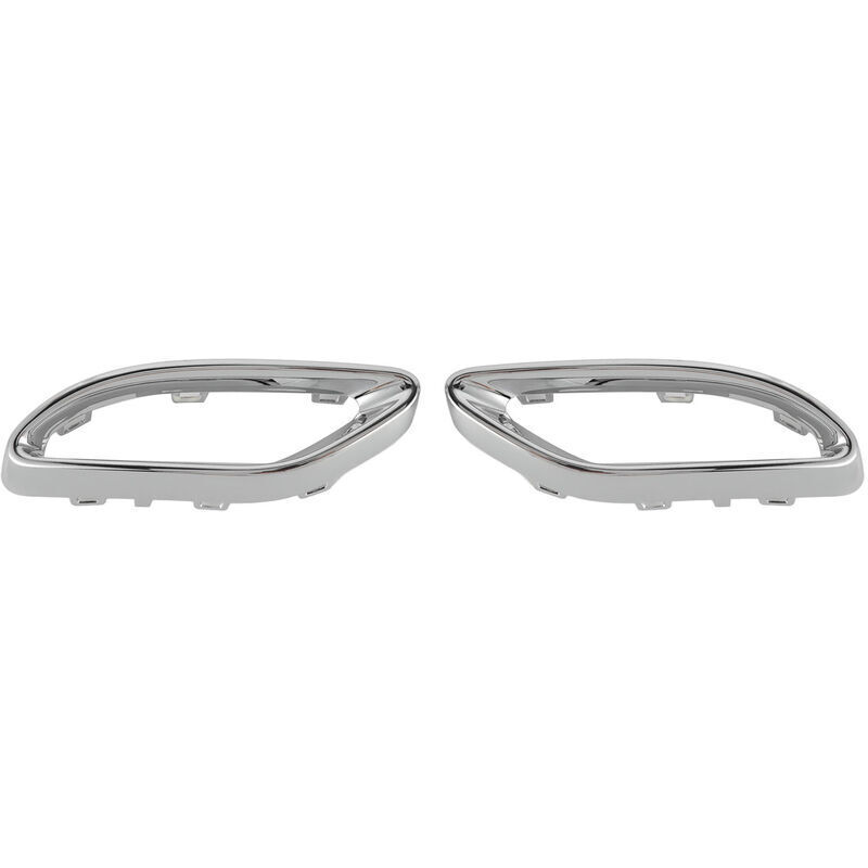 CHOYCLIT Auspuffblende, glänzend verchromt, Ersatz für Mercedes Benz A B C E GLC CLS-Klasse W177 W247 W205 W213 X253 C257