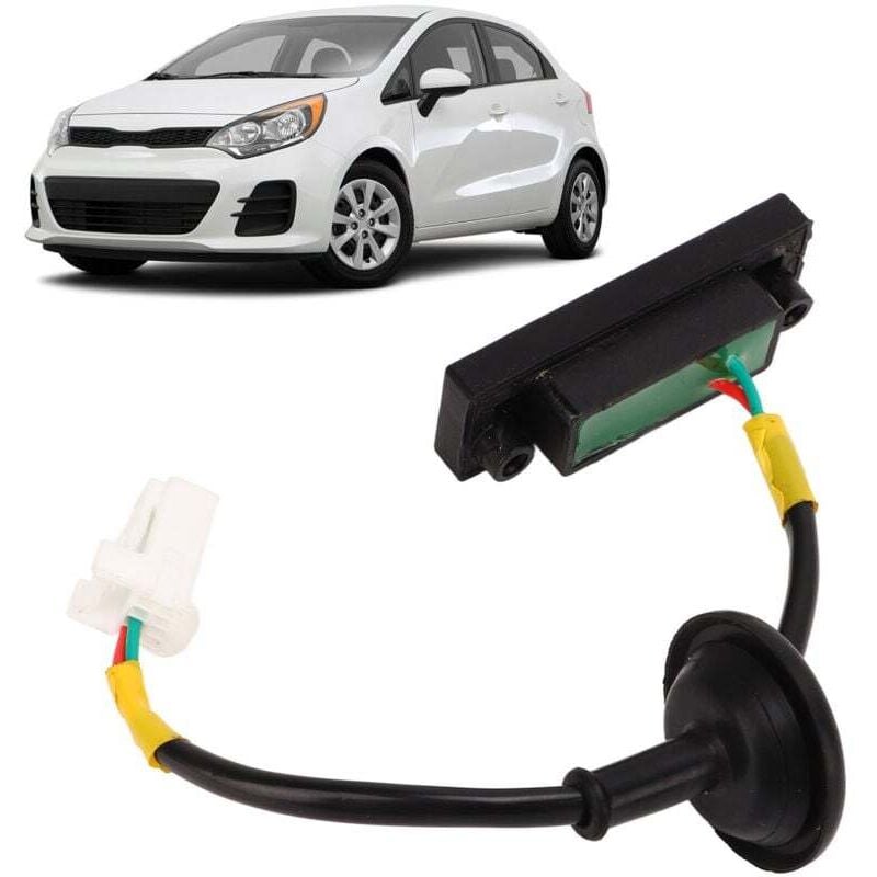 CHOYCLIT Kratzfester ABS-Heckklappen-Kofferraum-Entriegelungsknopf 81260-1W220 Ersatz für Kia Picanto TB 2011-2017, für Kia Rio Mk3 2011-2017