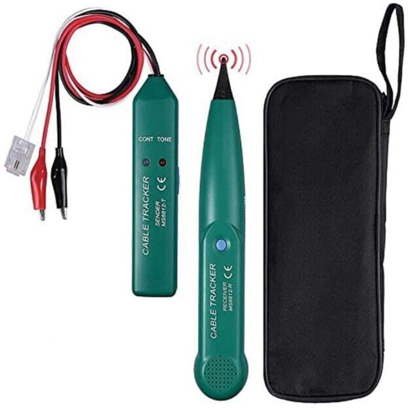 CHOYCLIT Spannungstester und Detektor, Kabelsucher, Kabeldetektor Kabelbruchtester sofort erkannt Kabelbruchdetektor Mähroboter Netzwerkwartung