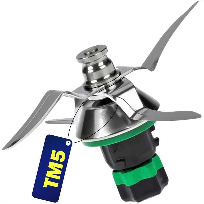 CHOYCLIT Thermomix TM5 Messerset und Dichtung – für Vorwerk Thermomix TM5 Küchenmaschine – Küchen- und Kochzubehör