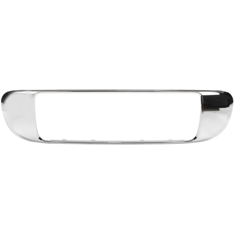 Eosnow Chrom-Heckstoßstangen-Kennzeichen-Surround-Zierleiste 51129804577 für Cooper Base Countryman R60 2010–2016