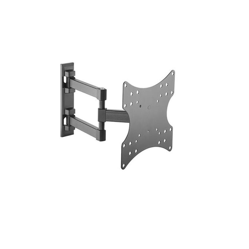Buck - Chromad Wandhalterung mit Gelenkarm für Fernseher 23'-42' - drehbar, neigbar und ausziehbar - Gewicht max 20kg - vesa 200x200mm