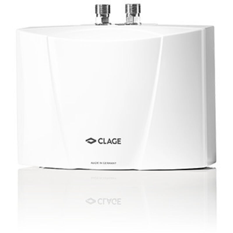 MBH6 Durchlauferhitzer 5,7kW 230V Untertisch max. 3,3l/min hydraulisch gesteuert mit Anschlussset - Clage