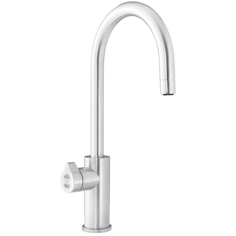 CLAGE Zip Arc BC Armatur Chrom gebürstet 160mm Auslauf für kochendes und gekühltes Wasser für HydroTap