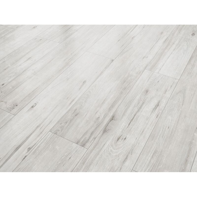 Laminat 7 mm 4V 128,6 x 19,4 cm 7 mm Eiche grau rustikal Laminat - Classen