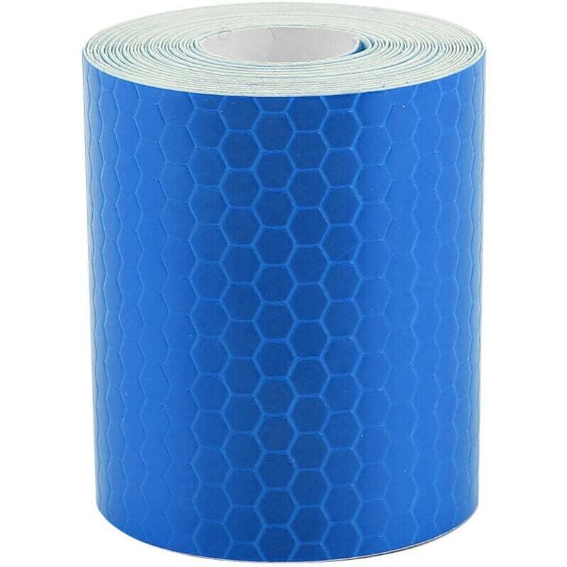 Cm x 3 m Sicherheit Klebstoff Reflektierende Band Rolle Aufkleber Für Anhänger Autos Bikes Blau