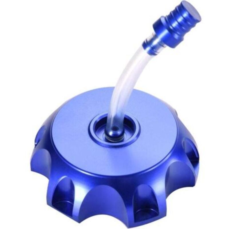 CNC-gefräster Tankdeckel als Ersatz für TaoTao ROKETA Apollo SSR 50cc 70cc 110cc 125cc 150cc ATV Dirt Bike Pit Bike Blau