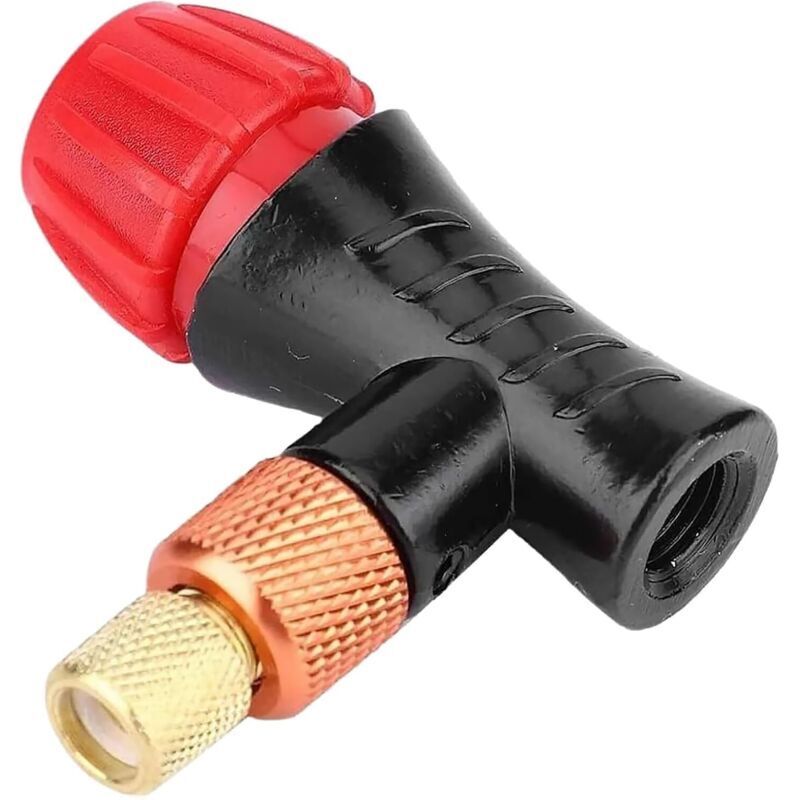 CO2-Luftpumpe für Fahrräder, CO2-Fahrradpumpe mit Kartusche, CO2-Kartusche, französischer Ventiladapter für Mountainbikes und Rennräder