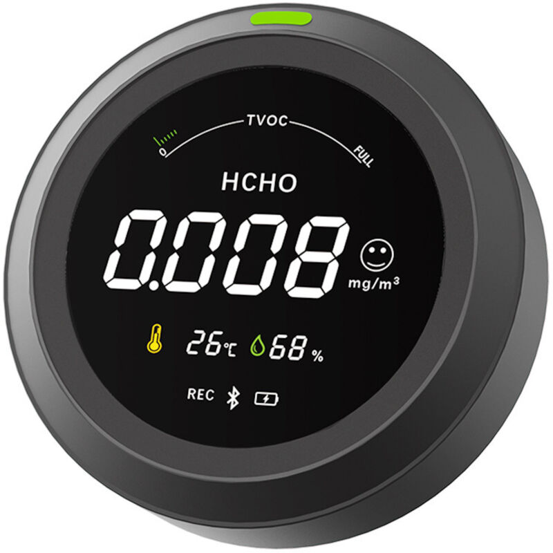 CO2-Luftqualitätsdetektor, Therm-La-Modus für CO2-Temperatur- und Feuchtigkeitsmessung, einfache Kalibrierung, Luftqualitätsmonitor mit mehreren
