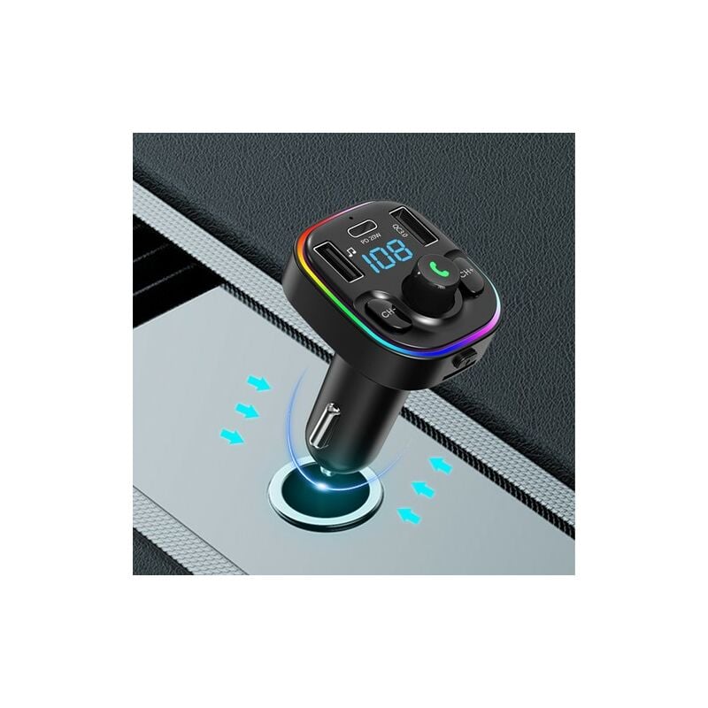 Cofi 1453 - kfz Bluetooth FM-Transmitter, Autoradio, MP3-Player, USB-Ladegerät 20W