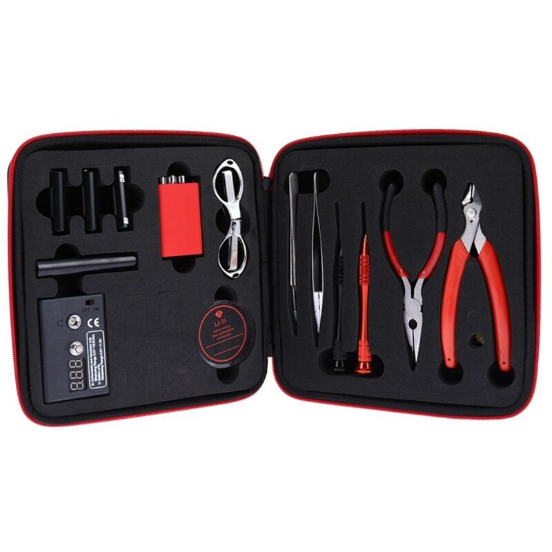 Coil Jig Kit DIY Tool Coil MasterCigarettes Elektronik Zubehör Tasche Mini DIY Tools Set