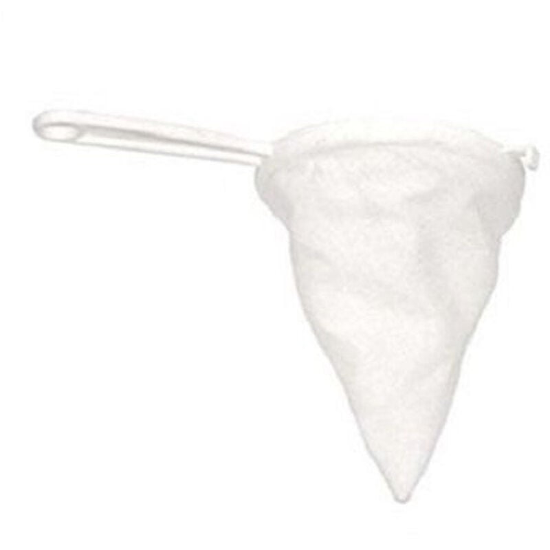 Trade Shop Traesio - Trade Shop - Dickdarmsieb aus Stoff, Küchenzubehör, Durchmesser 16 cm -