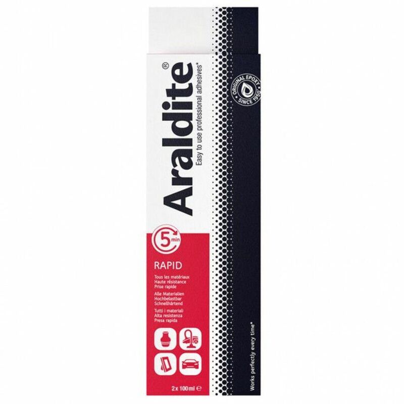 Cyanolit Araldite Rapid Epoxidharz-Kleber Rot 2x100ml