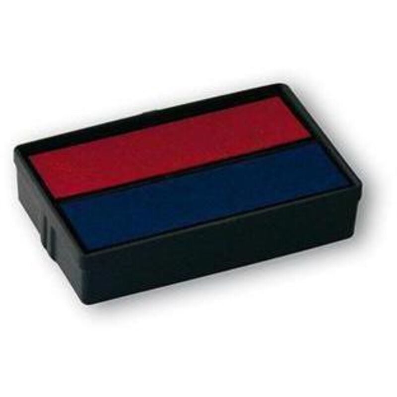 Stempelersatzkissen ® E10 ® Printer 10 Printer c 10 Mini-Dater s 120 Mini-Folio s 126 Mini-Info s 120/W Mini-Dater s 160 30 x 19 mm (b x h) blau/rot