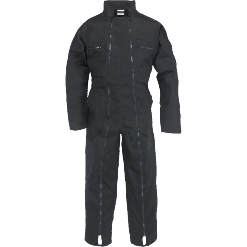 Arbeitskleidung Coverguard Factory 2 Reißverschlüsse Größe xl 52-54 schwarz