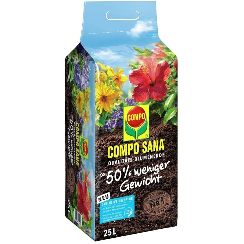 Sana Qualitäts Blumenerde 25 Ltr - Compo