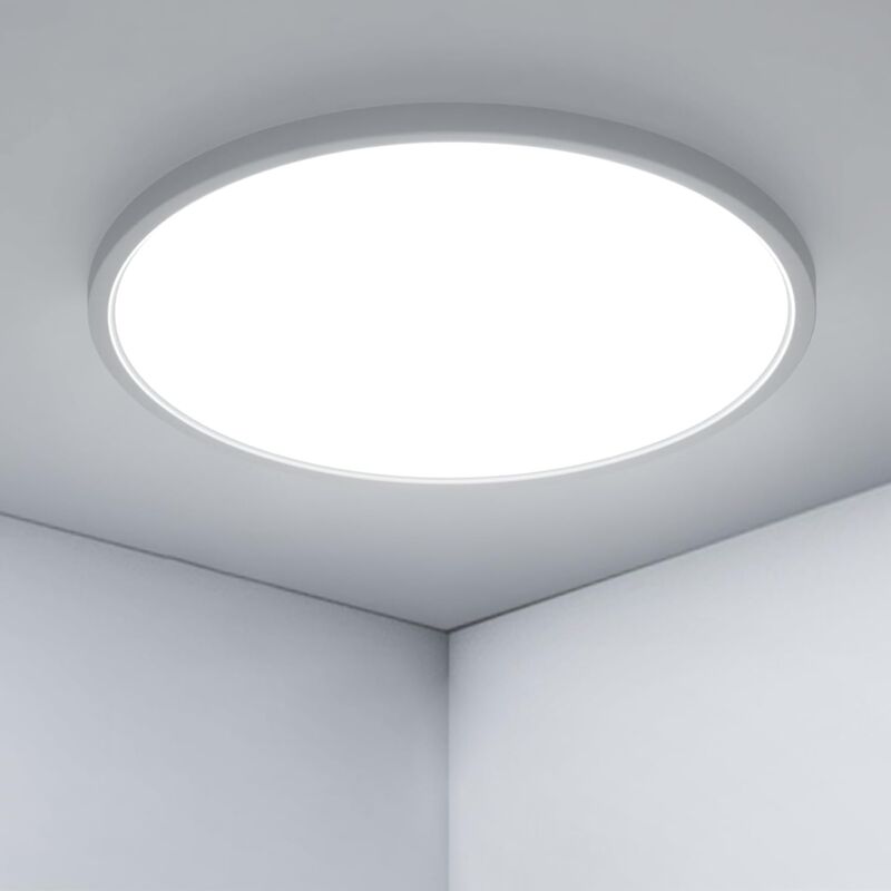 Comely - Moderne LED-Deckenleuchte 36W, Ultraflache Deckenleuchte für 40CM Schlafzimmer, Runde Deckenleuchte für Schlafzimmer Wohnzimmer Badezimmer