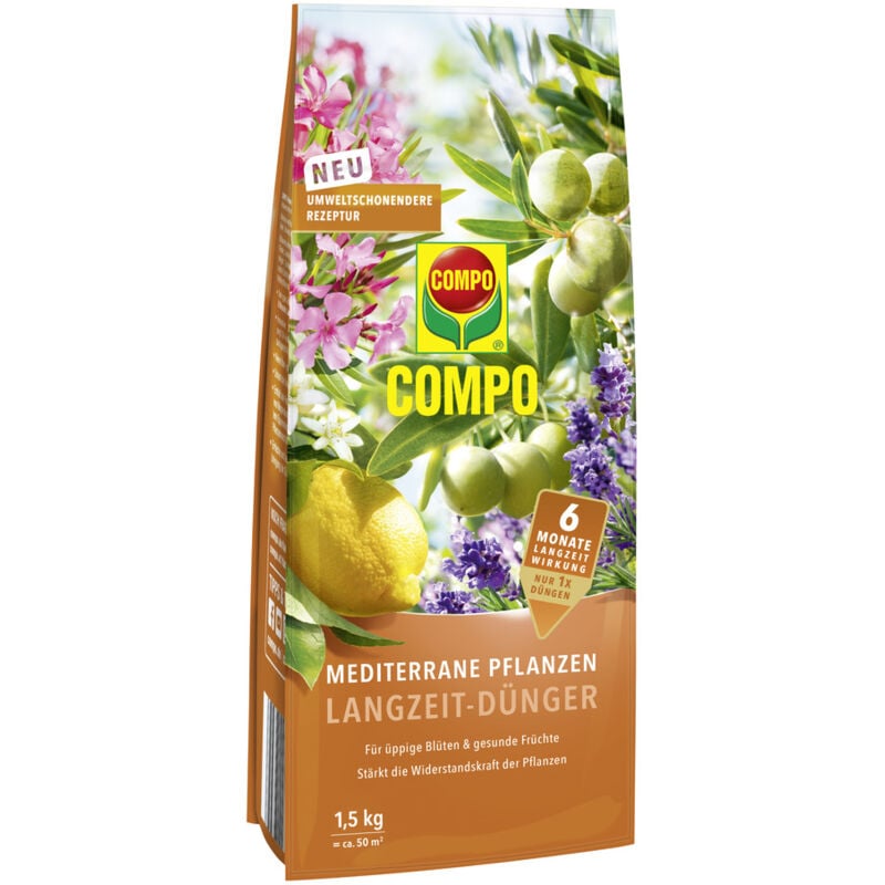 Mediterrane Pflanzen Langzeit-Dünger 1,5kg - Compo