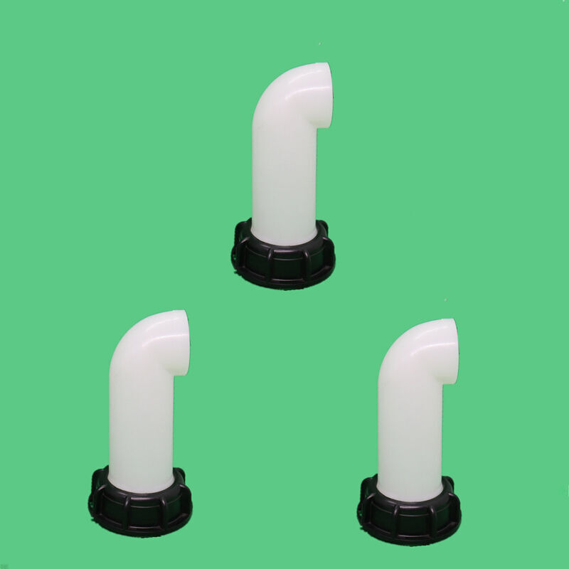 3er-Pack IBC-Tank-Wasserhahndüsen, Tankverlängerung, Regenwasserdüse, Schlauchdüse, universeller IBC-Tank-Wasserhahnadapter (60er Grobgewinde)